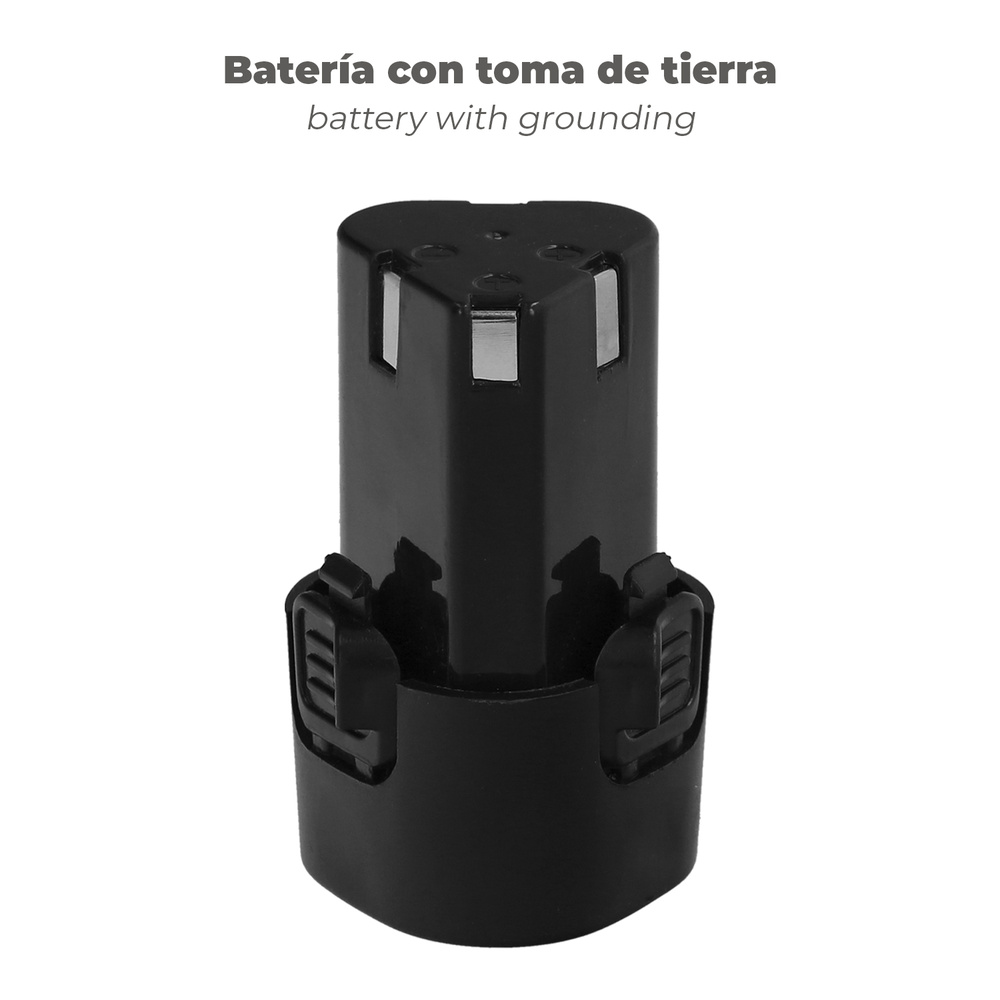  Miniatura imagen principal art&iacute;culo 08052560 Descargar Ficha T&eacute;cnica WOLFPACK Bateria Para Sulfatadora A Bater&iacute;a 5 Litros 08052550 con toma de tierra
